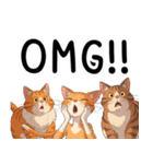 ミキ・フク・ピノ：ちょいワルねこたち（個別スタンプ：26）