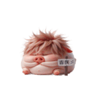 ピンクのブタは何も考えずに喋る（個別スタンプ：10）