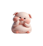 ピンクのブタは何も考えずに喋る（個別スタンプ：31）