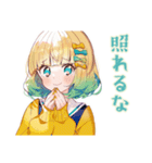 くるくる気分★使いやすい女の子（個別スタンプ：25）