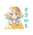 くるくる気分★使いやすい女の子（個別スタンプ：30）