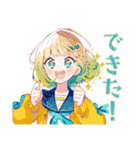 くるくる気分★使いやすい女の子（個別スタンプ：32）