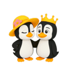 かわいいペンギンのリサ4（個別スタンプ：6）