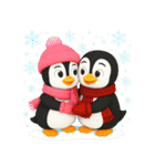 かわいいペンギンのリサ4（個別スタンプ：9）