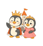 かわいいペンギンのリサ4（個別スタンプ：15）