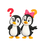 かわいいペンギンのリサ4（個別スタンプ：20）