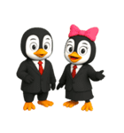かわいいペンギンのリサ4（個別スタンプ：33）