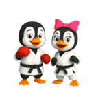 かわいいペンギンのリサ4（個別スタンプ：34）