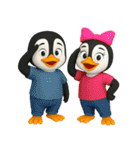 かわいいペンギンのリサ4（個別スタンプ：38）