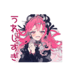 くせつよゴシックガールの推し活感情（個別スタンプ：27）