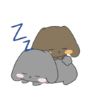 日常で使えるなかよしうさぎちゃんスタンプ（個別スタンプ：11）