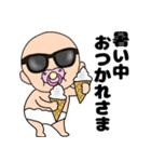 【夏】おちゃぶりベビー5（個別スタンプ：12）