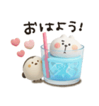 くまぴ★夏2025ぷっくり立体（個別スタンプ：9）