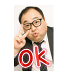 ●プリ添付して おじさん返信（個別スタンプ：3）