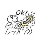 そうだ パイを投げよう。（個別スタンプ：1）