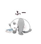 猛暑♢パンダとコアリクイ（個別スタンプ：36）