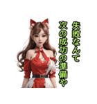 仮装女子_猫耳アイドル（関西弁）編（個別スタンプ：15）