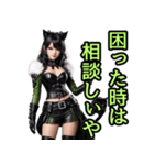 仮装女子_猫耳アイドル（関西弁）編（個別スタンプ：25）