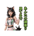 仮装女子_猫耳アイドル（関西弁）編（個別スタンプ：38）