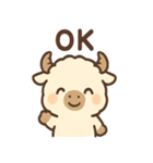ふわもこバッファロー（個別スタンプ：12）
