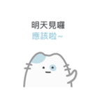 ゆる猫、きょうも平常運転です｜台湾語（個別スタンプ：5）