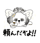 B＆W シーズー犬 2025 「天使ちゃん」（個別スタンプ：26）