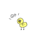 きょむひよこ（個別スタンプ：3）