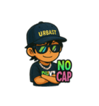 URBEAST-RHYZ Black（個別スタンプ：12）