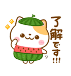 ねこねこにゃんこ♡夏の気遣い（個別スタンプ：13）