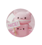 マカロンスマホカプセルトイ(丸型)（個別スタンプ：5）