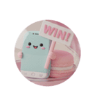 マカロンスマホカプセルトイ(丸型)（個別スタンプ：7）