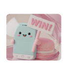 マカロンスマホカプセルトイ(四角型)（個別スタンプ：7）