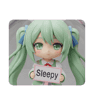 ツインテール精霊みなみちゃんカプセルトイ（個別スタンプ：1）