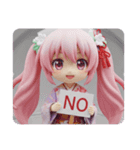 ツインテール精霊みなみちゃんカプセルトイ（個別スタンプ：2）