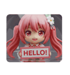 ツインテール精霊みなみちゃんカプセルトイ（個別スタンプ：5）