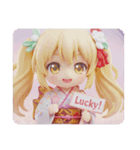 ツインテール精霊みなみちゃんカプセルトイ（個別スタンプ：6）