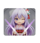 推しカラーペンライトサイリウム（個別スタンプ：1）