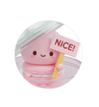 マカロンカプセルトイ(丸型)（個別スタンプ：1）