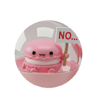 マカロンカプセルトイ(丸型)（個別スタンプ：6）