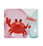 かにかにカプセルトイ(四角型)（個別スタンプ：5）