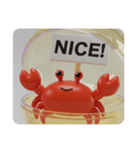 かにかにカプセルトイ(四角型)（個別スタンプ：7）