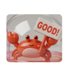 かにかにカプセルトイ(四角型)（個別スタンプ：8）