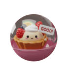 フルーツタルトカプセルトイ(丸型)（個別スタンプ：6）