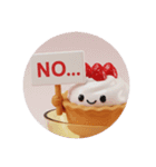 フルーツタルトカプセルトイ(丸型)（個別スタンプ：8）