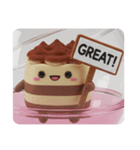 ティラミスカプセルトイ(四角型)（個別スタンプ：8）