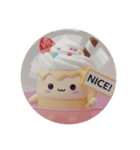 ホイップクリームショートケーキ(丸型)（個別スタンプ：2）