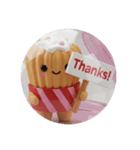 チュロスカプセルトイ(丸型)（個別スタンプ：3）