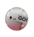 様々なスポーツのボールカプセルトイ(丸型)（個別スタンプ：8）