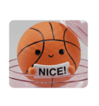 様々なスポーツのボールカプセル(四角型)（個別スタンプ：6）