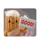 チュロスカプセルトイ(四角型)（個別スタンプ：1）